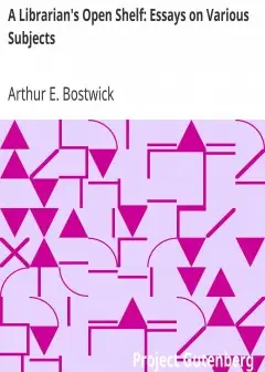 A Librarian’s Open Shelf. Essays On Various Subjects