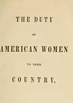 Ảnh The Duty Of American Women To Their Country