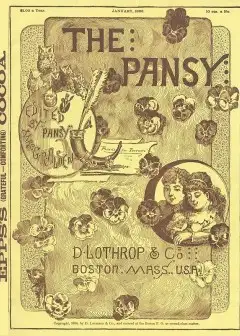 Ảnh The Pansy Magazine, January 1886