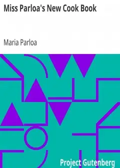 Ảnh Miss Parloa’s New Cook Book