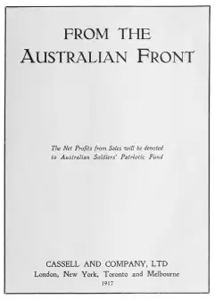From The Australian Front