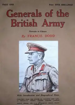 Generals Of The British Army . Portraits In Colour With Introductory And Biographical Note