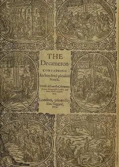 The Decameron (Day 6 To Day 10) . Containing An Hundred Pleasant Novels
