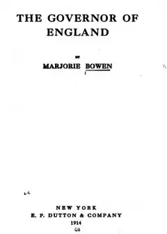The Governor Of England