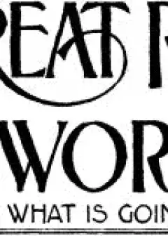 The Great Round World And What Is Going On In It, Vol. 1, No. 54, November 18, 1897 . A We