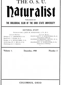 Ảnh The O. S. U. Naturalist, Vol. 1, No. 2, December, 1900