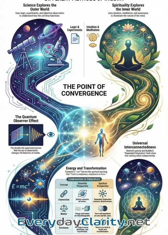 Book cover image Chapter 1: Science And Spirituality - Two Languages Of One Truth