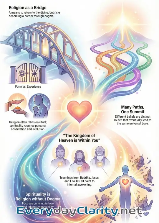 Book cover image Chapter 18: From Religion To Spirituality - The Journey Home To Yourself