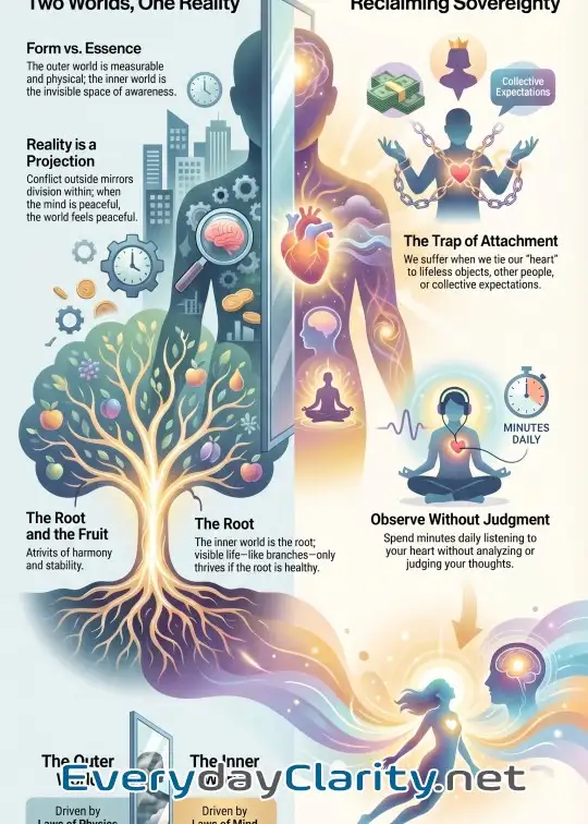Book cover image Realisation 22: The Inner World And The Outer World