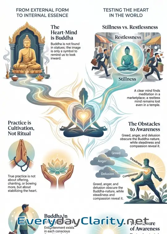Book cover image Reflection 32: Buddha Is Within The Heart
